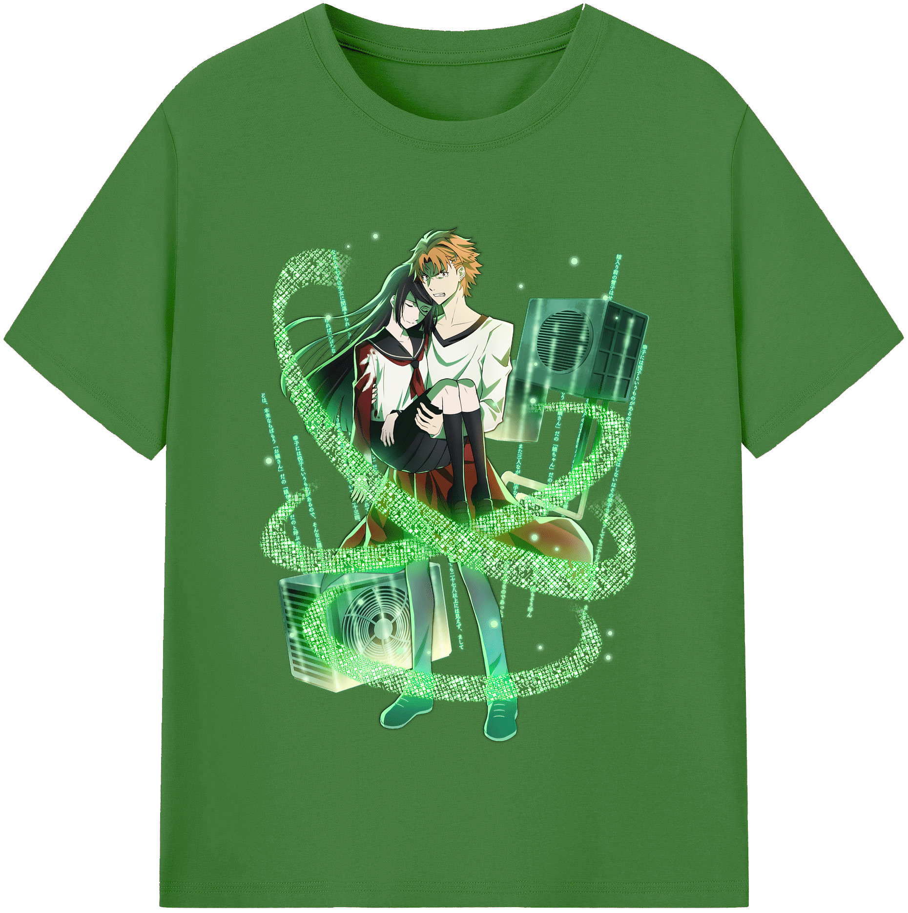 （画像用） 文豪ストレイドッグス Bungo Stray Dogs レディースカジュアルプリントTシャツ（綿100％）